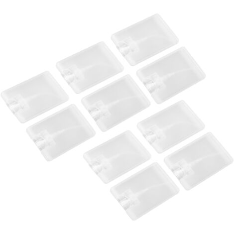 10 flacons parfum spray 20ml, atomiseur plat vide avec pompe à brume fine pour porte-carte (1/5)