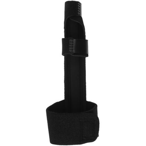 Attelle de doigt en aluminium ajustable pour entorses, fractures et rééducation articulaire (1/5)