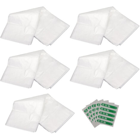 5 Rouleaux de Film Protecteur Jetable pour Baignoire 47x102 Pouces, Couverture Hygiénique Grande Taille pour Hôtel et SPA (1/5)