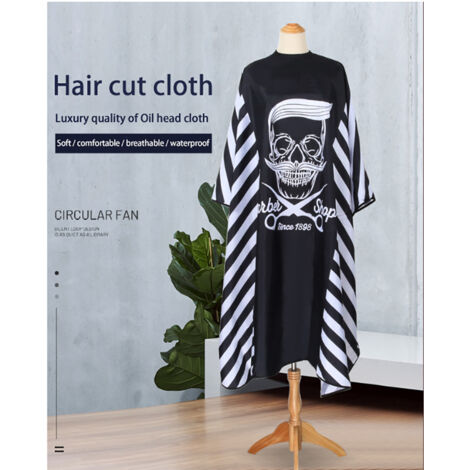 Cape de coiffure professionnelle imperméable pour salon et à la maison (1/5)