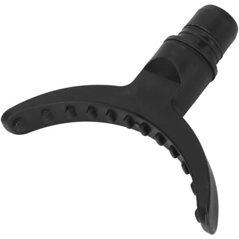 Tête de Massage en Forme d'Arc Noir - Accessoire pour Pistolet de Massage, Soulagement des Tensions Musculaires (1/5)