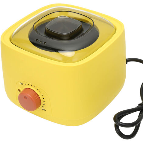 Mini Appareil Épilation Cire Chaude 100W, Chauffage Rapide Multifonction, Prise Universelle 100‑220V