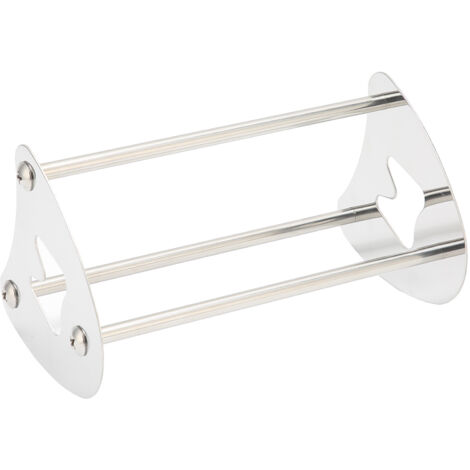 Support dentaire en acier inox pour ciseaux et pinces orthodontiques, accessoire de rangement pratique pour cabinet. (1/5)