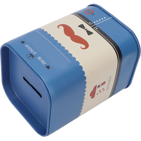 Boîtier de Stockage pour Lames de Rasoir Usagées - Récupérateur Sécurisé et Écologique pour Salle de Bain - Design Moderne Bleu (1/5)