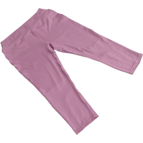 Leggings de Sport pour Femme Taille Haute Gainants Respirants Court Élastique (1/5)