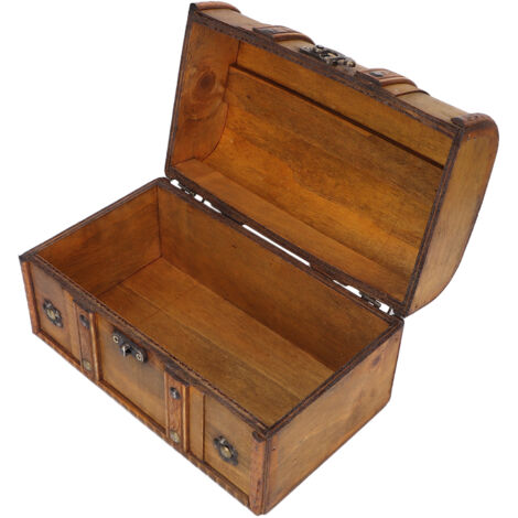 Valise Décorative Vintage Compacte - Boîte à Souvenirs Élégante pour Déco Maison (1/5)