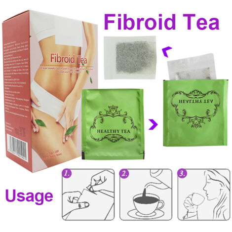 Thé Détox Utérin pour Femmes, Infusion contre les Fibromes - 20 Sachets (1/5)