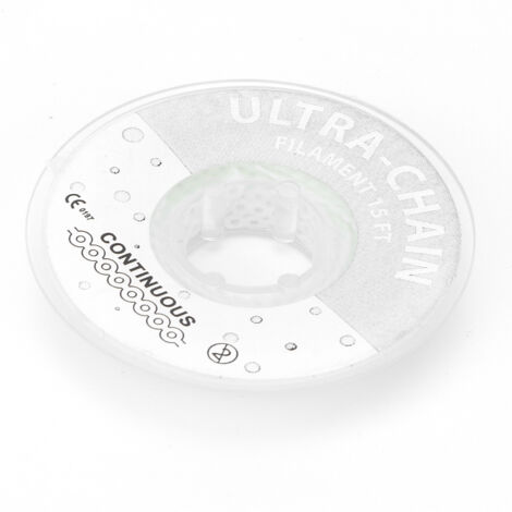 Élastique orthodontique blanc, souple et confortable pour appareil dentaire - Soins pratiques (1/5)