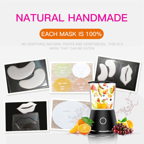 Machine à Masques Visage DIY Automatique - Extracteur de Jus pour Masques aux Fruits et Légumes - Appareil de Soin Facial à Domicile (1/4)
