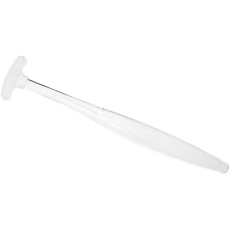 Gratte-Langue en Silicone Transparent - Brosse à Langue Portable pour Hygiène Buccale - Élimine la Mauvaise Haleine (1/5)