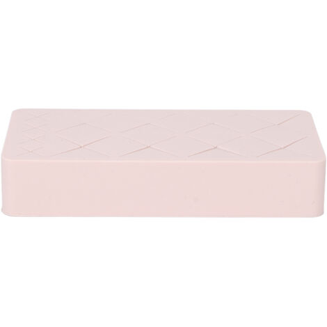 Étui de rangement rose en silicone pour 12 rouges à lèvres, organisateur de vernis à ongles et crayons à sourcils (1/5)