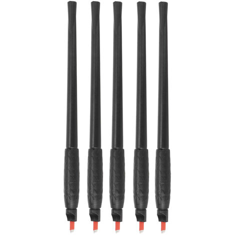 10 pièces Stylo Microblading 12F Ergonomique Jetable pour Maquillage Permanent Sourcils et Lèvres (1/5)