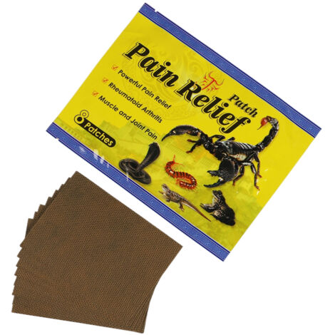 Patch Chinois Scorpion pour Soulager Douleurs Musculaires et Articulaires - Anti-Fatigue et Détente (1/4)