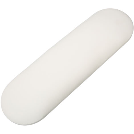 Coussin de Repos pour Manucure en Similicuir Doux, Lavable - Oreiller de Main pour Prothésiste Ongulaire, Blanc pour Institut de Beauté (1/5)