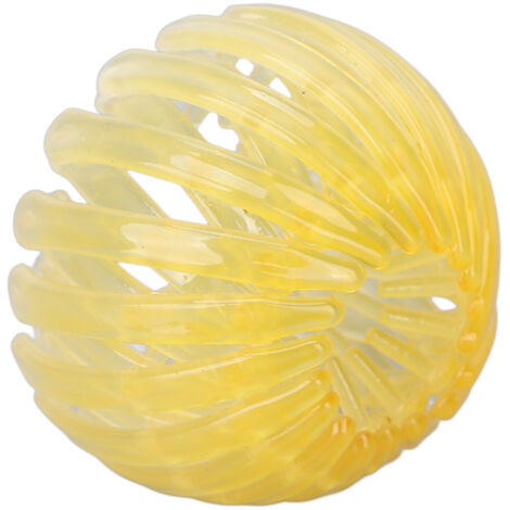 Barrette Nid d'Oiseau Décorative pour Cheveux - Accessoire pour Coiffure Chignon ou Queue - Bijou Capillaire Femme et Enfant Jaune (1/5)