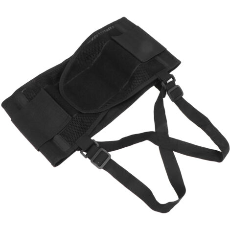 Ceinture lombaire ajustable XXL - Soutien dorsal confortable avec Velcro - Soulagement des douleurs dorsales et lombaires (1/5)