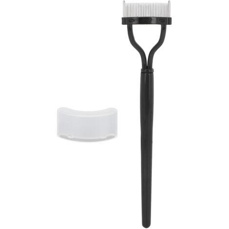 Peigne à Cils Recourbé en Acier Inoxydable - Brosse Séparateur pour Mascara et Soin des Cils