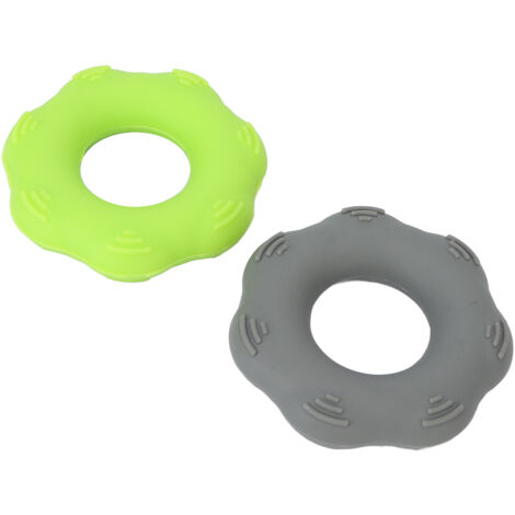 Anneaux de Force en Silicone 40lb - 2 Pièces pour Entraînement et Récupération Musculaire (1/5)