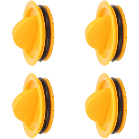 Couvercle de filtre dentaire jaune 4 pièces, capuchon pour aspiration de chaise dentaire, pièce de rechange accessoire (1/5)