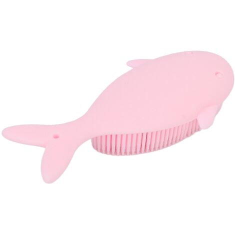 Gant de Massage en Silicome pour Bébé - Gant de Bain Exfoliant Doux pour Enfant - Rose (1/5)