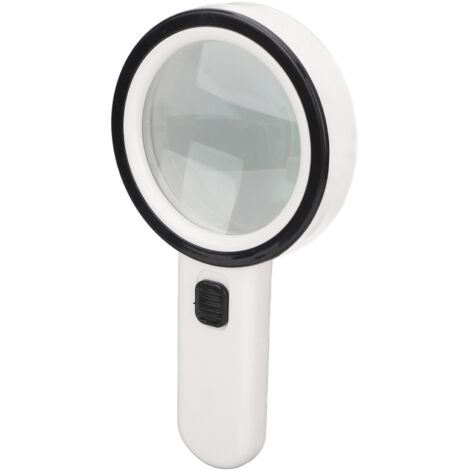 Loupe à main 30x avec éclairage LED, parfaite pour philatélistes et travaux de précision (1/5)