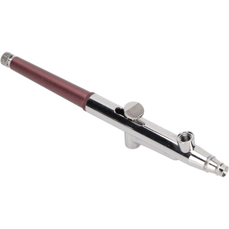 Aérographe de précision pour maquillage éphémère, vernis à ongles et tatouages, couleur gris-violet (1/5)