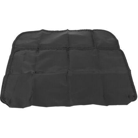 Housse de Protection Anti-Tache pour Chaise en Tissu Oxford Noir - Durable et Lavable (1/5)