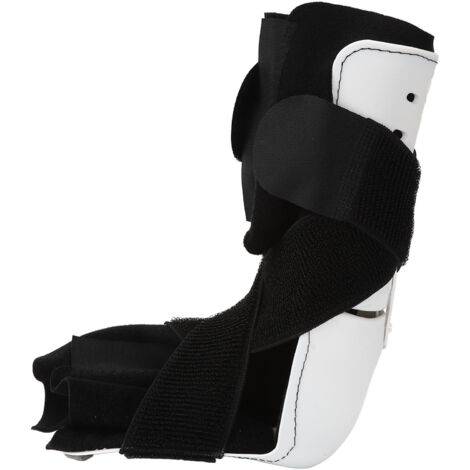 Attelle de cheville gauche en fibre de polyester respirante, soutien multifonction pour entorse et tendinite, taille S/M (EU 35-41) (1/5)