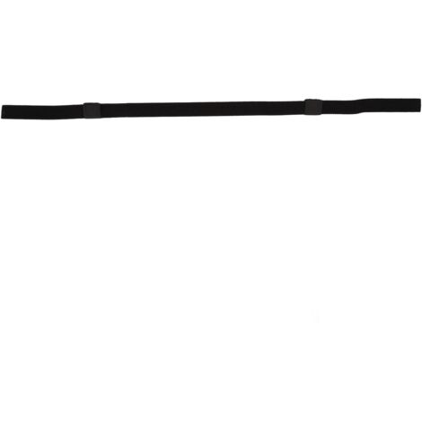 Bandeau de Soutien pour Cannule Nasale en Silicone Doux, Confortable et Ajustable, Noir (1/5)