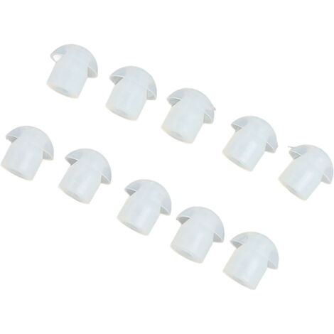 10 pièces Dômes d'Appareils Auditifs en Silicone Souple, Embouts de Rechange Confortables pour Prothèses Auditives Personnes Âgées