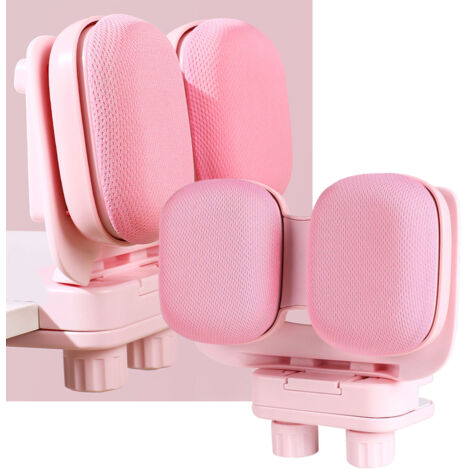 Coussin Ergonomique pour Enfants - Correcteur de Posture pour École, Améliore la Concentration et Protège le Dos, Design Respirant et Léger, Rose (1/5)