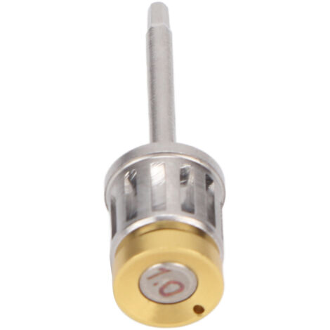 Tournevis HEX 1.0 en Acier Inoxydable Jaune pour Implants Dentaires - Compatible Ankylos, Micro-Outil Chirurgical, 1 Pouce