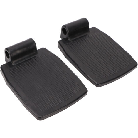 2 Pièces Repose-Pieds Ergonomiques 7 Pouces pour Fauteuil Roulant, Support de Pieds en Plastique Réglable
