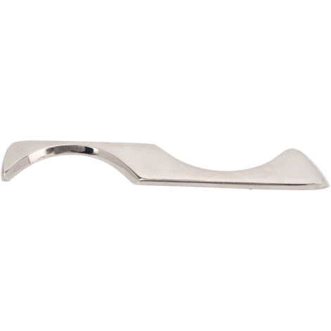 Gua Sha en Acier Inoxydable Forme S pour Massage du Visage, Cou et Corps - Outil de Rajeunissement et Drainage Lymphatique (1/5)