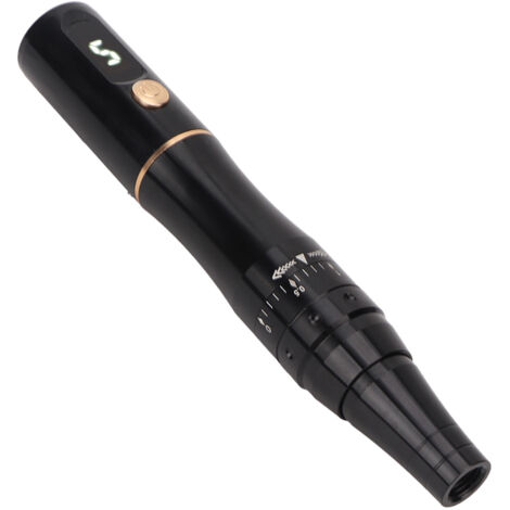 Machine à Microblading Professionnelle avec Écran LCD, Réglage de Vitesse et Tension 100-240V pour Sourcils et Tatouage Semi-Permanent