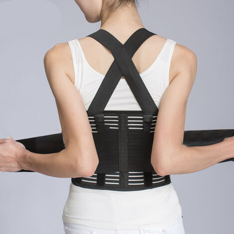 Ceinture de soutien thoracique ajustable pour fractures de côtes - Bande élastique respirante avec double sangle