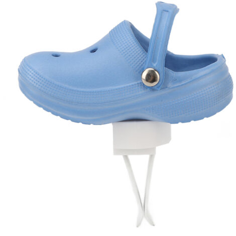 Mini Chaussure Parfumée pour Auto - Décoration d'Intérieur avec Aromathérapie en Bleu Clair (1/5)
