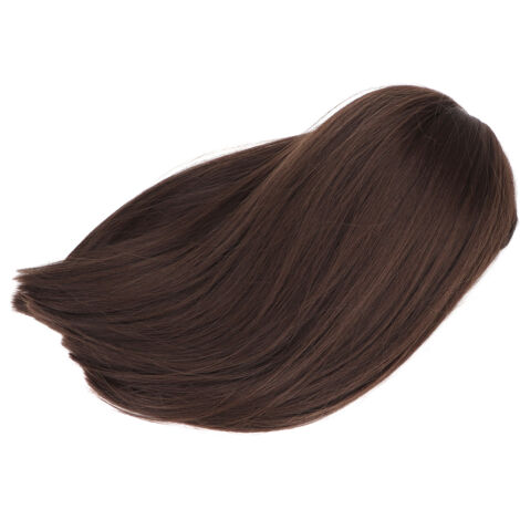 Perruque Bouclée Courte Réglable pour Femme, Brunes Élégantes pour Soirée (1/5)