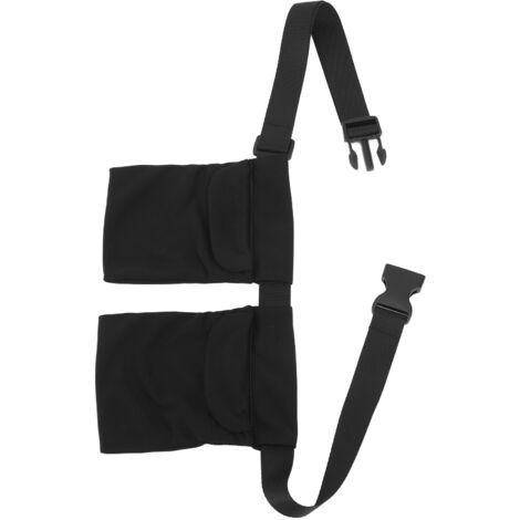 Sac de Drainage Post-Opératoire Réglable pour Mastectomie, Portable et Discret, Noir (1/5)