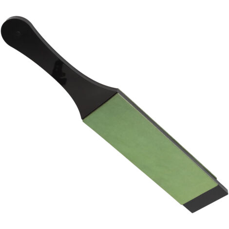 Étrier de polissage en cuir synthétique double face pour affûter rasoirs, couteaux et ciseaux - Accessoire affûtage durable (1/5)
