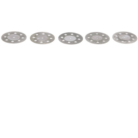 5 disques diamantés dentaires double face pour coupe précise (lot de 5, référence 9) (1/5)