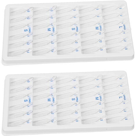 60 facettes dentaires résistantes à la chaleur pour prothèses, kit de 60 empreintes durables