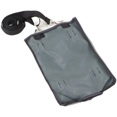 Housse étanche pour poche à uriner 2000ML, sangle réglable, protection discrète grise (1/5)