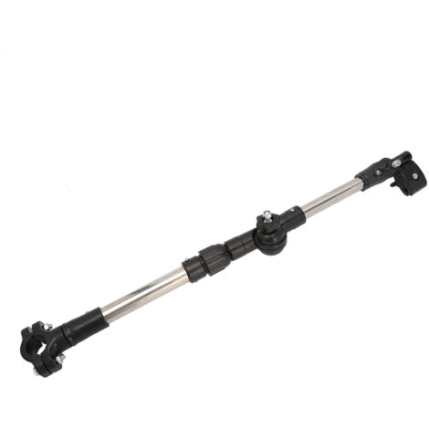 Support d'ombrelle universel pour fauteuil roulant - Tige réglable en acier inoxydable (1/5)