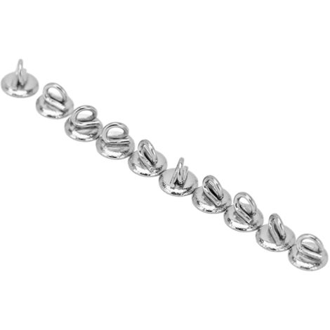 10 pièces Boutons Linguales Orthodontiques en Acier Inoxydable, Pièces de Rechange pour Appareil Dentaire (1/5)
