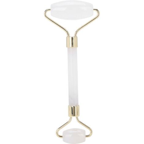 Rouleau de Massage Visage en Quartz Rose Anti-Rides et Défatiguant (1/5)