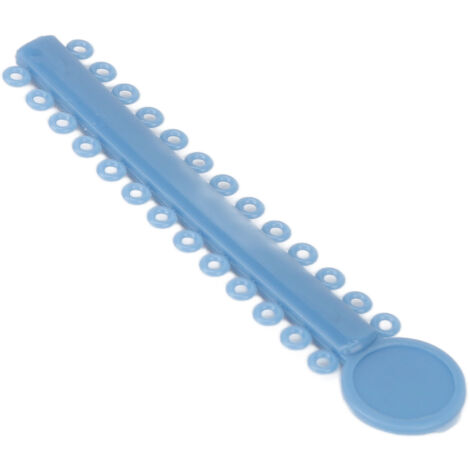 Élastiques Orthodontiques Transparents pour Appareil Dentaire - Lot de 40 Élastiques de Traction - Sans Latex (1/5)
