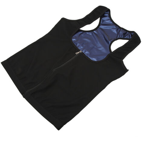 Veste de Sauna pour Femme - Respirante et Confortable pour le Yoga et le Fitness - Taille L/XL à Fermeture Éclair (1/5)