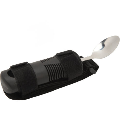 Cuillère Anti-Tremblement pour Personnes Âgées et Handicapées, Ustensile de Mange Ergonomique pour Parkinson et Mobilité Réduite