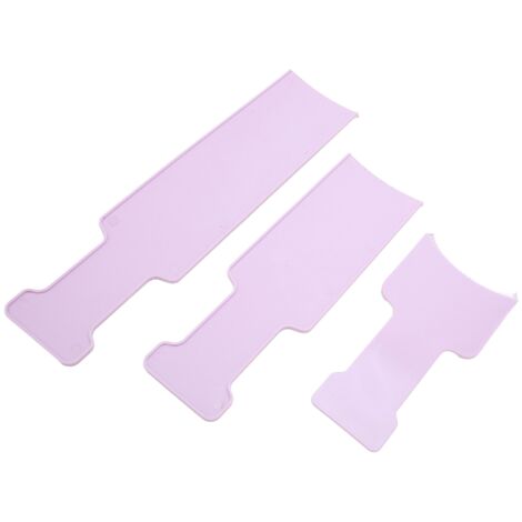 Planche de Mélange de Couleur 3 Pièces pour Salon - Palette de Teinture Violette pour Cheveux (1/5)